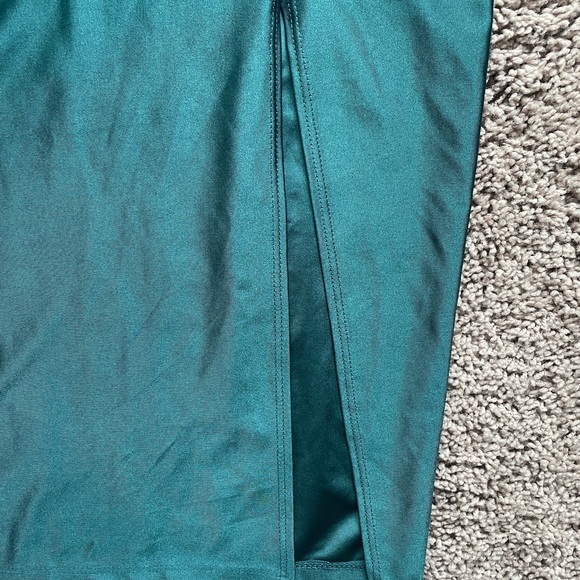 Windsor Green Cowl Neckline Bodycon Dress - Picture 2 of 6